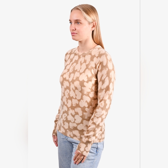 Like new S Equipment cashmere heart patterned crewneck sweater - Picture 11 of 12